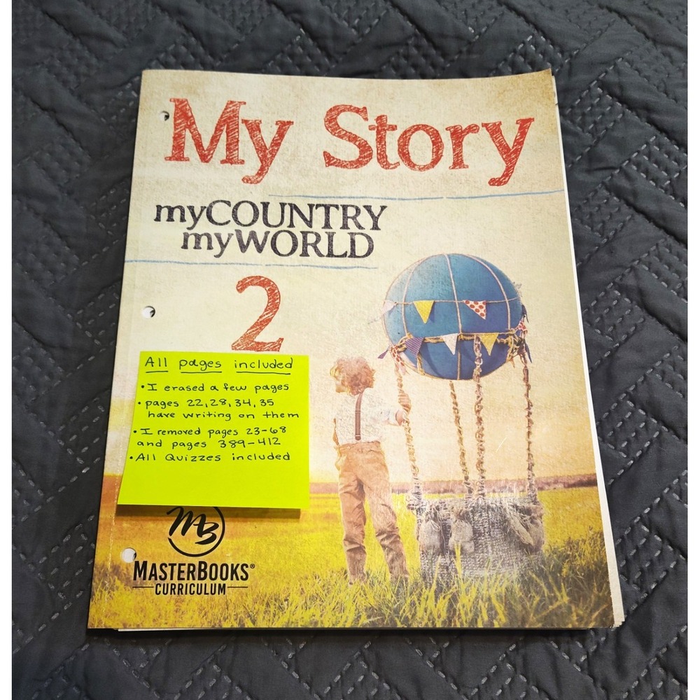 Masterbooks My Story 2 homeschool curriculum history social studies